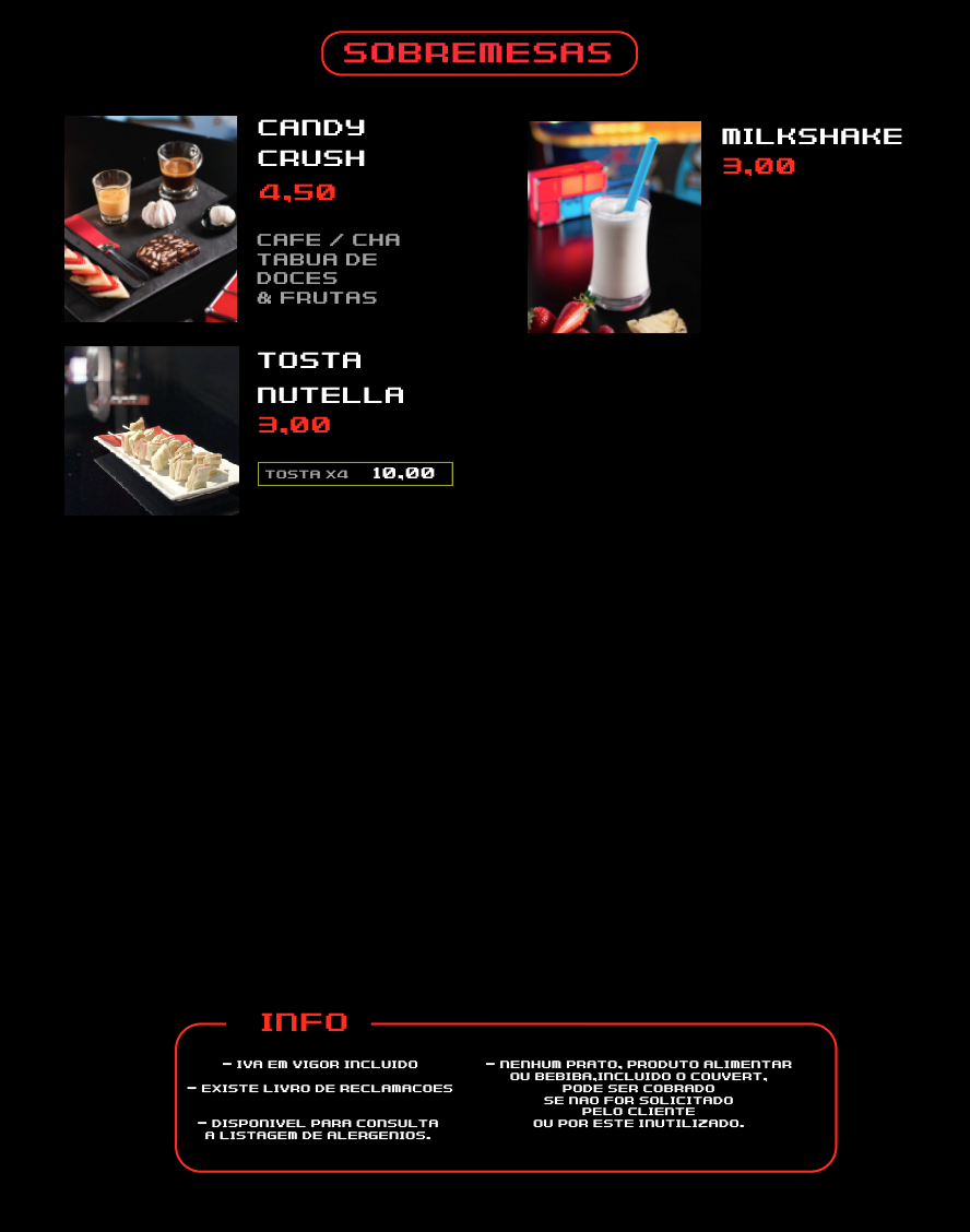 Desserts